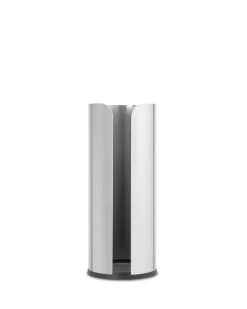 Brabantia Reserverolhouder Matt Steel -Brabantia ReNew Toilet Roll Dispenser Matt Steel 8710755280566 Brabantia 300dpi 4797x5999px 6 NR 20161