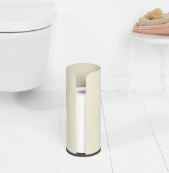 Brabantia Renew Reserverolhouder Soft Beige -Brabantia ReNew Toilet Roll Dispenser Soft Beige 8710755223266 Brabantia 300dpi 5000x5100px 6 NR 29149
