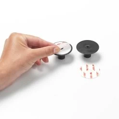 Brabantia Handdoekhaakjes Set Van 2 Dark Grey 12 Brabantia Handdoekhaakjes Set Van 2 Dark Grey -Brabantia ReNew Towel hooks set of 2 Dark Grey 8710755280320 Brabantia 300dpi 5051x5051px 6 NR 20076