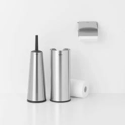 Brabantia Renew Toiletaccessoires Set Van 3 Matt Steel 9 Brabantia Renew Toiletaccessoires Set Van 3 Matt Steel -Brabantia Renew Toilet Accessory Set of 3 Matt Steel 8710755280665 Brabantia 300dpi 4452x4453px 6 NR 20174