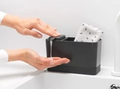 Brabantia Aanrechtbakjesset Dark Grey 21 Brabantia Aanrechtbakjesset Dark Grey -Brabantia Sink Organiser Set Dark Grey 8710755302602 Brabantia 96dpi 1000x750px 7 NR 19583