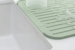Brabantia Sinkside Silicone Afdruipmat Jade Green -Brabantia SinkSide Silicone Dish Drying Mat Jade Green 8710755203329 Brabantia 300dpi 5760x3840px 6 NR 25909