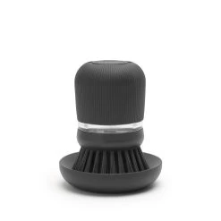 Brabantia Afwasborstel Met Zeepreservoir Dark Grey -Brabantia Soap Dispensing Dish Brush Dark Grey 8710755302626 Brabantia 96dpi 1000x1000px 7 NR 19604