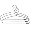 Brabantia Soft Touch Kledinghangers Set Van 3 Black White -Brabantia Soft Touch Clothes Hangers set of 3 Black white 8710755149269 Brabantia 300dpi 8000x6000px 6 NR 26303