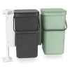 Brabantia Sort En Go Inbouwemmer 2x12 Liter Jade Green - Grey 1 Brabantia Sort En Go Inbouwemmer 2x12 Liter Jade Green - Grey -Brabantia Sort Go Built in Bin 2 x 12L Jade Green Grey 8710755214448 Brabantia 300dpi 4938x4284px 6 NR 25743