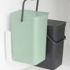 Brabantia Sort En Go Inbouwemmer 2x16 Liter Jade Green Grey 1 Brabantia Sort En Go Inbouwemmer 2x16 Liter Jade Green Grey -Brabantia Sort Go Built in Bin 2 x 16L Jade Green Grey 8710755214462 Brabantia 300dpi 3840x5760px 6 NR 25804