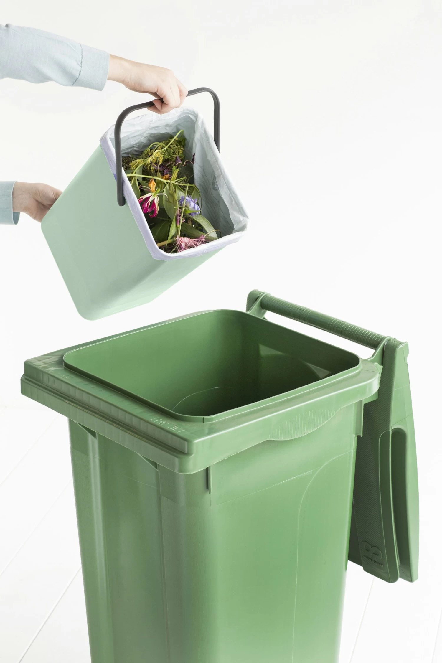 Brabantia Sort & Go Afvalemmer 12L Jade Green 13 Brabantia Sort & Go Afvalemmer 12L Jade Green - Afbeelding 11