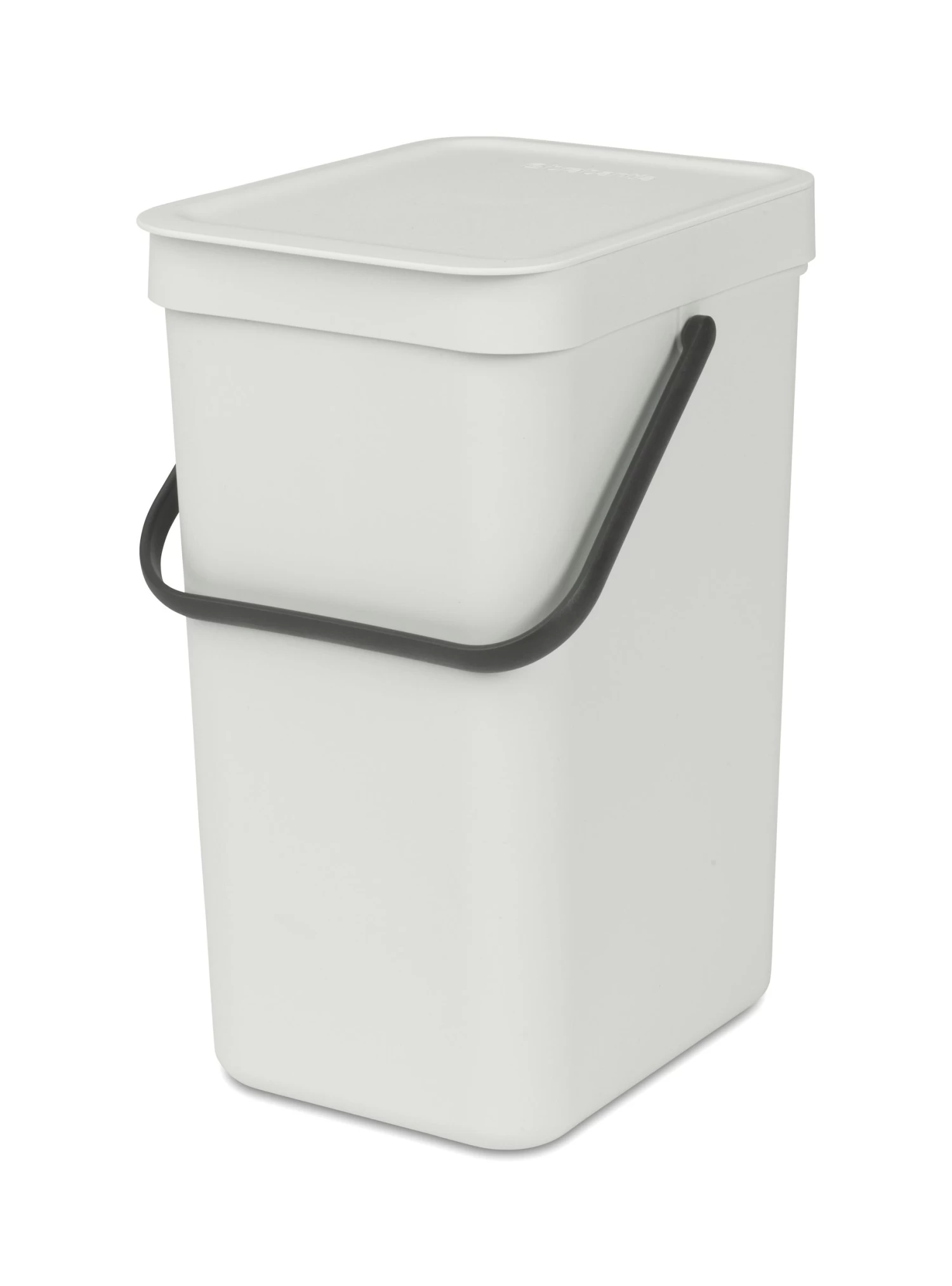 Brabantia Sort En Go Afvalemmer 12 Liter Light Grey 4 Brabantia Sort En Go Afvalemmer 12 Liter Light Grey - Afbeelding 2