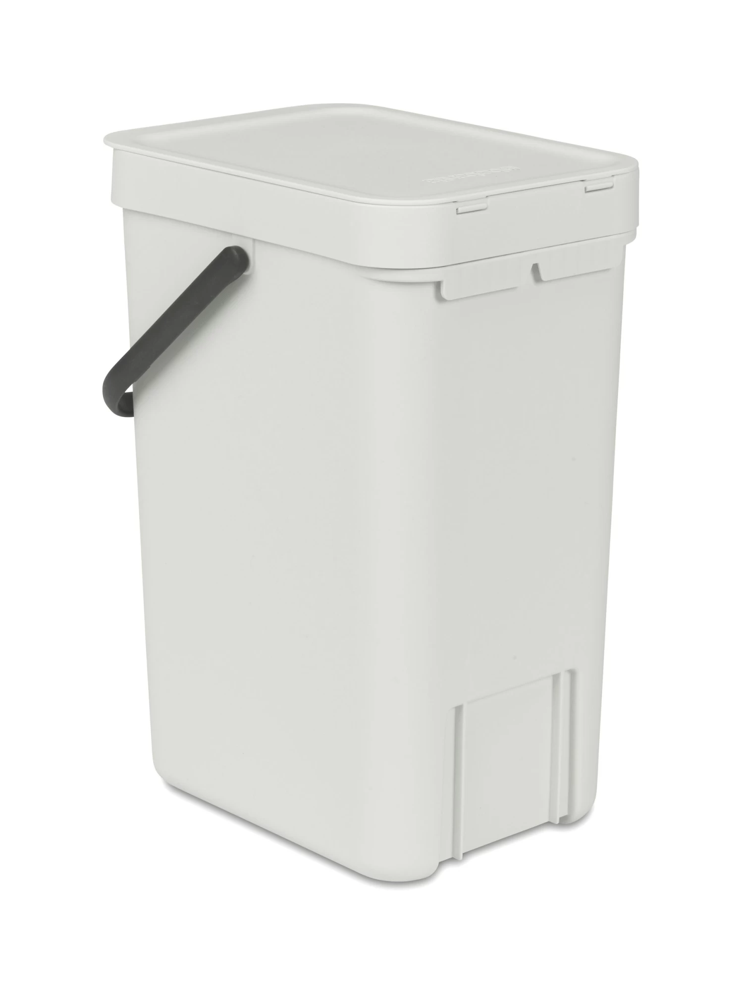 Brabantia Sort En Go Afvalemmer 12 Liter Light Grey 5 Brabantia Sort En Go Afvalemmer 12 Liter Light Grey - Afbeelding 3