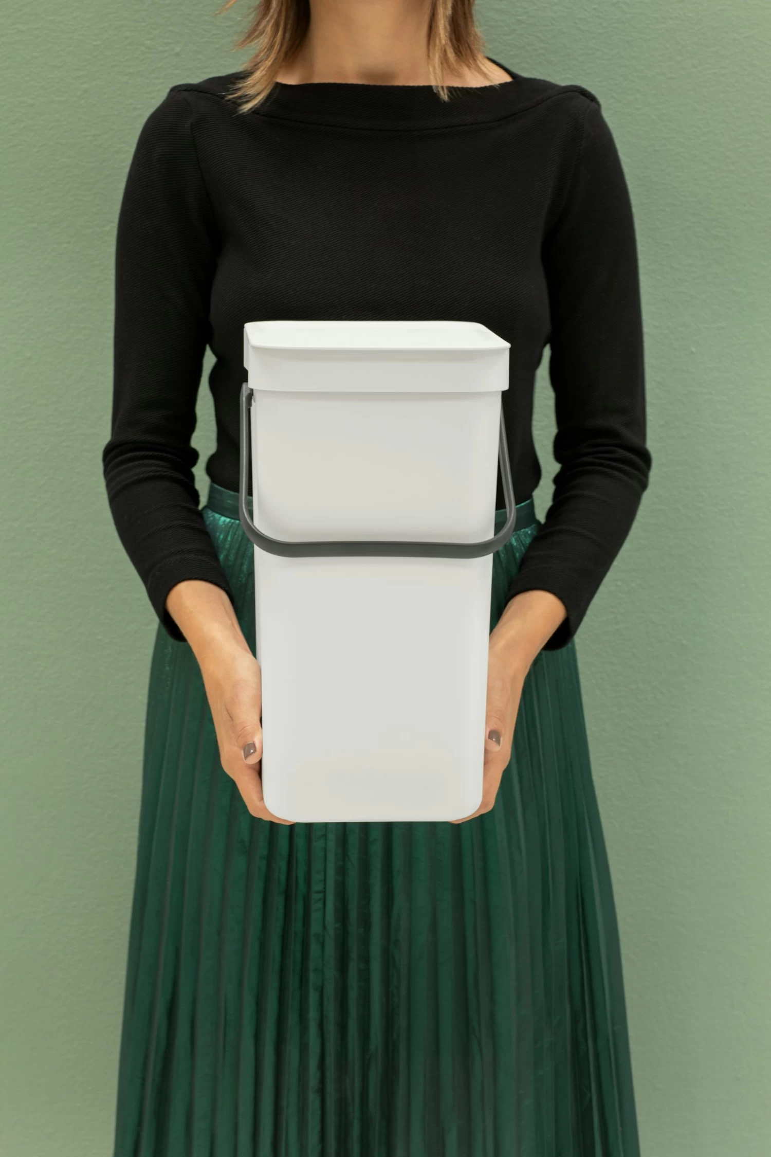 Brabantia Sort En Go Afvalemmer 12 Liter Light Grey 9 Brabantia Sort En Go Afvalemmer 12 Liter Light Grey - Afbeelding 7