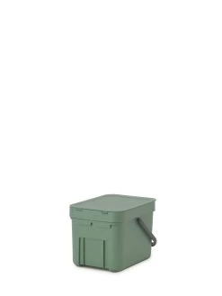 Brabantia Sort & Go Afvalemmer 6 Liter Fir Green -Brabantia Sort Go Waste Bin 6L Fir Green 8710755129841 Brabantia 300dpi 3888x5184px 6 NR 21373