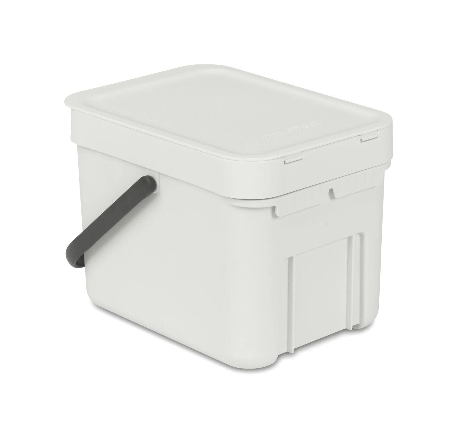 Brabantia Sort En Go Afvalemmer 6 Liter Light Grey 4 Brabantia Sort En Go Afvalemmer 6 Liter Light Grey - Afbeelding 2