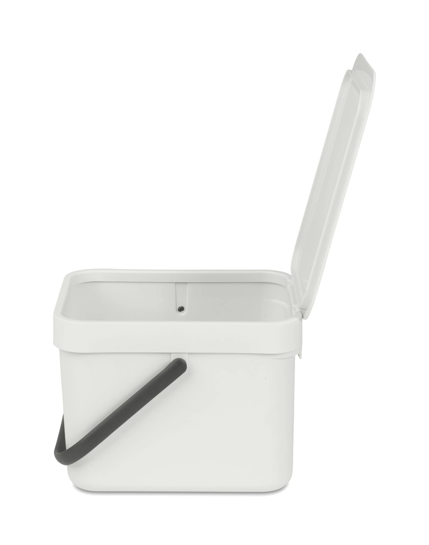 Brabantia Sort En Go Afvalemmer 6 Liter Light Grey 6 Brabantia Sort En Go Afvalemmer 6 Liter Light Grey - Afbeelding 4