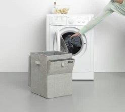 Brabantia Wasbox Stapelbaar 35 Liter Grey -Brabantia Stackable Laundry Box 35L Grey 8710755120428 Brabantia 300dpi 5180x4642px 6 NR 14263