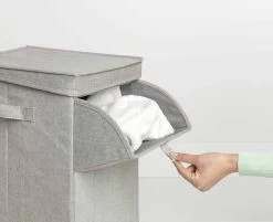 Brabantia Wasbox Stapelbaar 35 Liter Grey -Brabantia Stackable Laundry Box 35L Grey 8710755120428 Brabantia 300dpi 6349x5166px 6 NR 13949