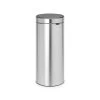 Brabantia Touch Bin New 30 Liter Matt Steel 2 Brabantia Touch Bin New 30 Liter Matt Steel -Brabantia Touch Bin New 30L Matt Steel 8710755115349 Brabantia 96dpi 1000x1000px 7 NR 13393