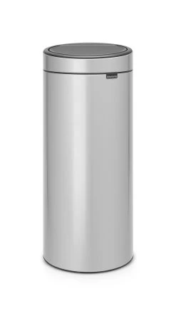 Brabantia Touch Bin 30 Liter Metallic Grey
