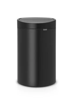 Brabantia Touch Bin 40 Liter Matt Black