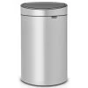 Brabantia Touch Bin New Afvalemmer 40 L Metallic Grey -Brabantia Touch Bin New 40L Metallic Grey 8710755114922 Brabantia 300dpi 5092x7230px 6 NR 13339