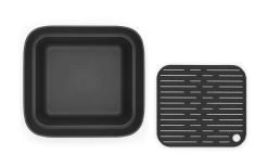 Brabantia Afwasbak Met Afdruipschaal Dark Grey 10 Brabantia Afwasbak Met Afdruipschaal Dark Grey -Brabantia Washing Up Bowl with Drying Tray Dark Grey 8710755302664 Brabantia 300dpi 8000x5000px 6 NR 19633