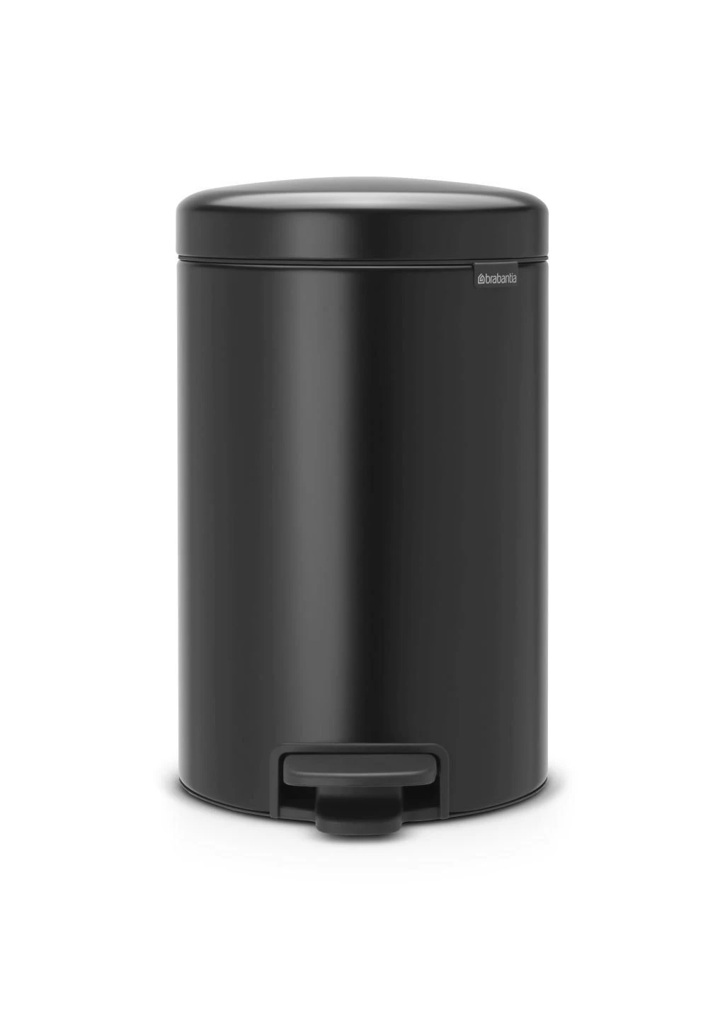 Brabantia Pedaalemmer Newlcon 12 Liter Matt Black 3 Brabantia Pedaalemmer Newlcon 12 Liter Matt Black