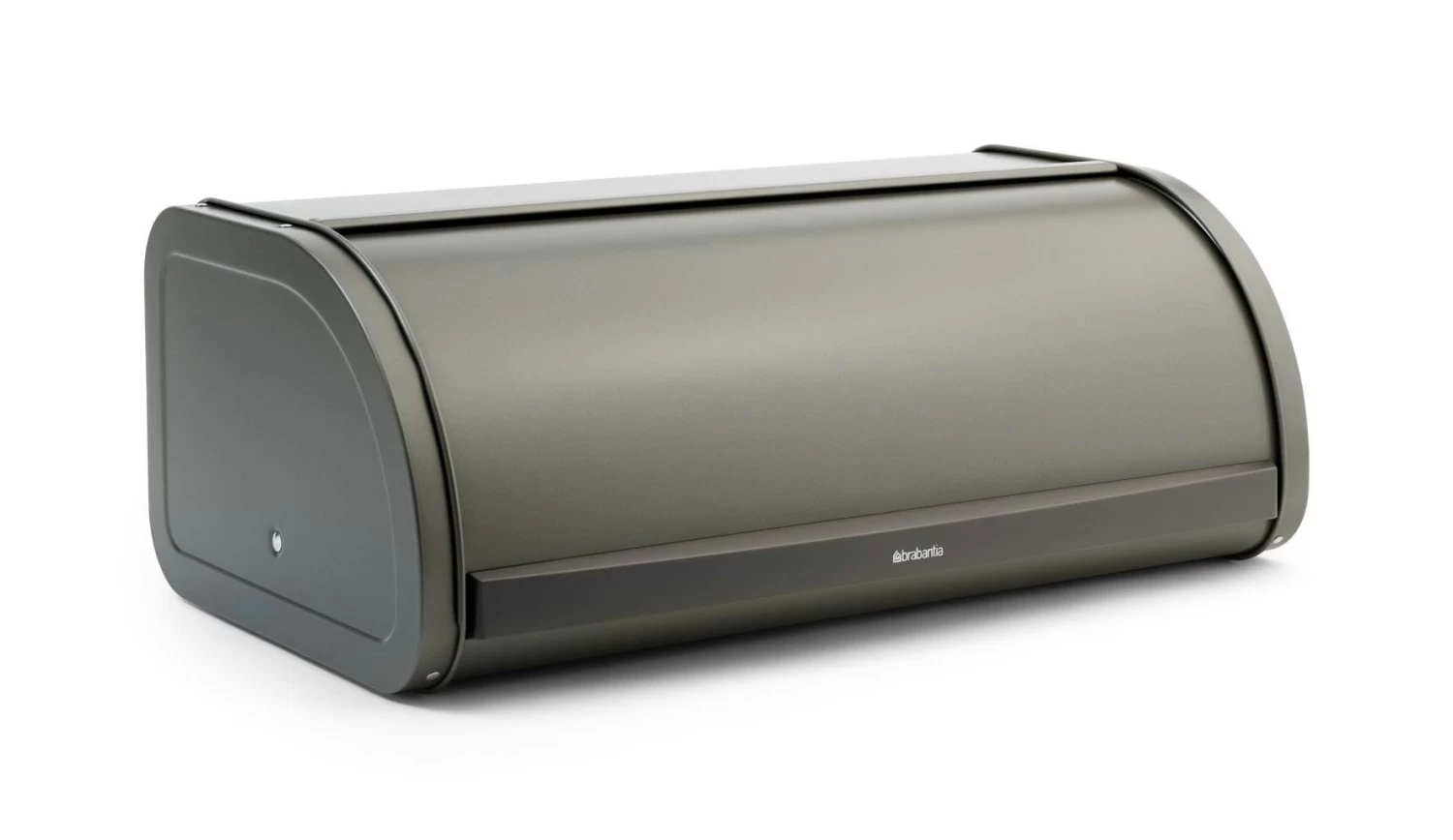 Brabantia Broodtrommel Met Schuifdeksel Platinum 4 Brabantia Broodtrommel Met Schuifdeksel Platinum - Afbeelding 2