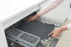 Brabantia Siliconen Afdruipmat Dark Grey -Brabantia cb809a2912370f0015ed6c6a6130321d