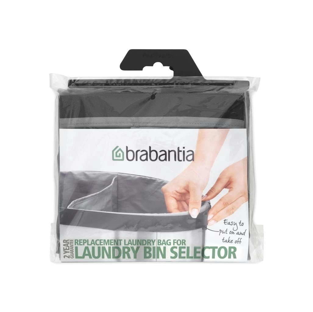 Brabantia Waszak Voor Wasboxen 55 Liter Selector Grijs 3 Brabantia Waszak Voor Wasboxen 55 Liter Selector Grijs
