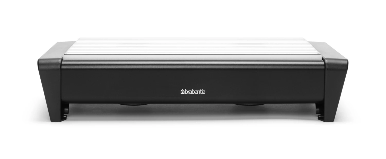 Brabantia Schotelwarmer Met 2 Kaarsjes Matt Black / Grijs Rooster 3 Brabantia Schotelwarmer Met 2 Kaarsjes Matt Black / Grijs Rooster