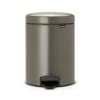Brabantia Pedaalemmer Newlcon 5 Liter Platinum -Brabantia dd8c94b38fd43d339645d307b7886ed2