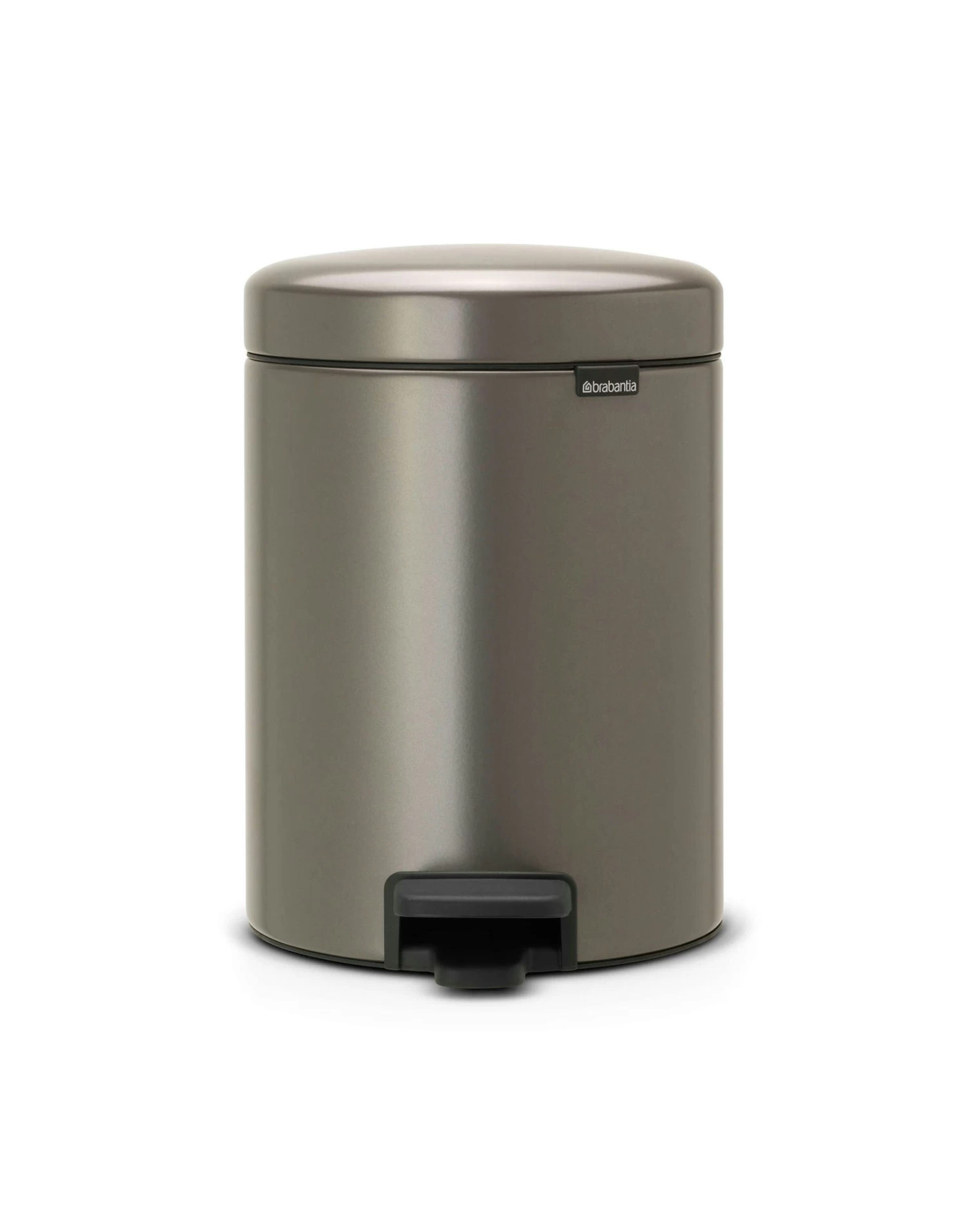 Brabantia Pedaalemmer Newlcon 5 Liter Platinum 3 Brabantia Pedaalemmer Newlcon 5 Liter Platinum