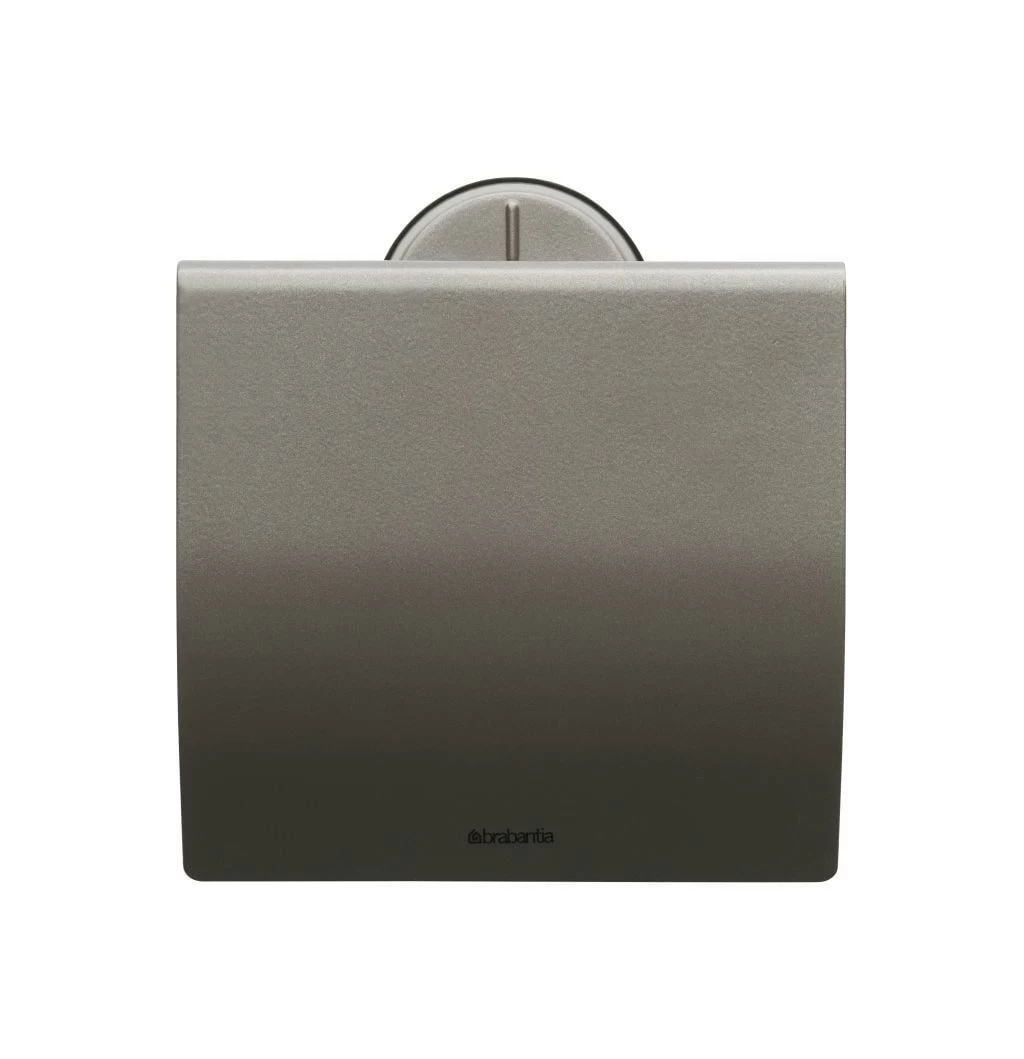 Brabantia Toiletrolhouder Met Klep 'stainless Steel' Platinum