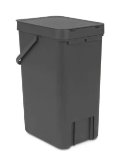 Brabantia Sort & Go Afvalemmer 16 Liter Grey 10 Brabantia Sort & Go Afvalemmer 16 Liter Grey -Brabantia e97681d8d9cd7ea1f1884507fd9cd498