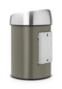 Brabantia Touch Bin 3 Liter Platinum -Brabantia ec4af0b25c94ed288348790ba1a412ae
