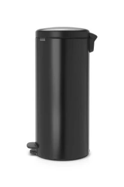 Brabantia Pedaalemmer Newlcon 30 Liter Matt Black -Brabantia f553c885fa51f7a13907297ef8408ae2